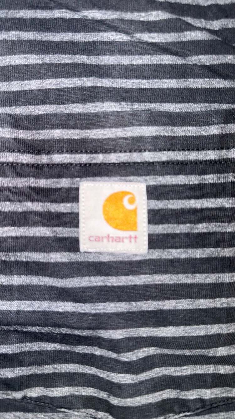 Carhartt Original Fit Striped Pocket T-Shirt 3XL - Picture 4 of 10
